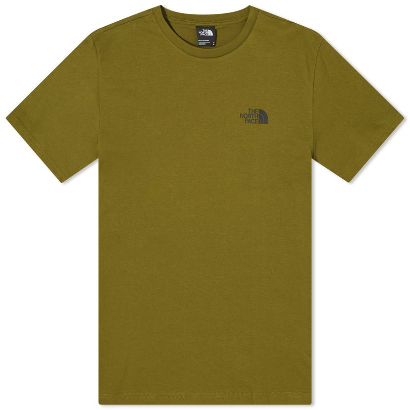 Тениска The North Face Simple Dome T-Shirt in Forest Olive Зелено | NF0A87NGPIB1