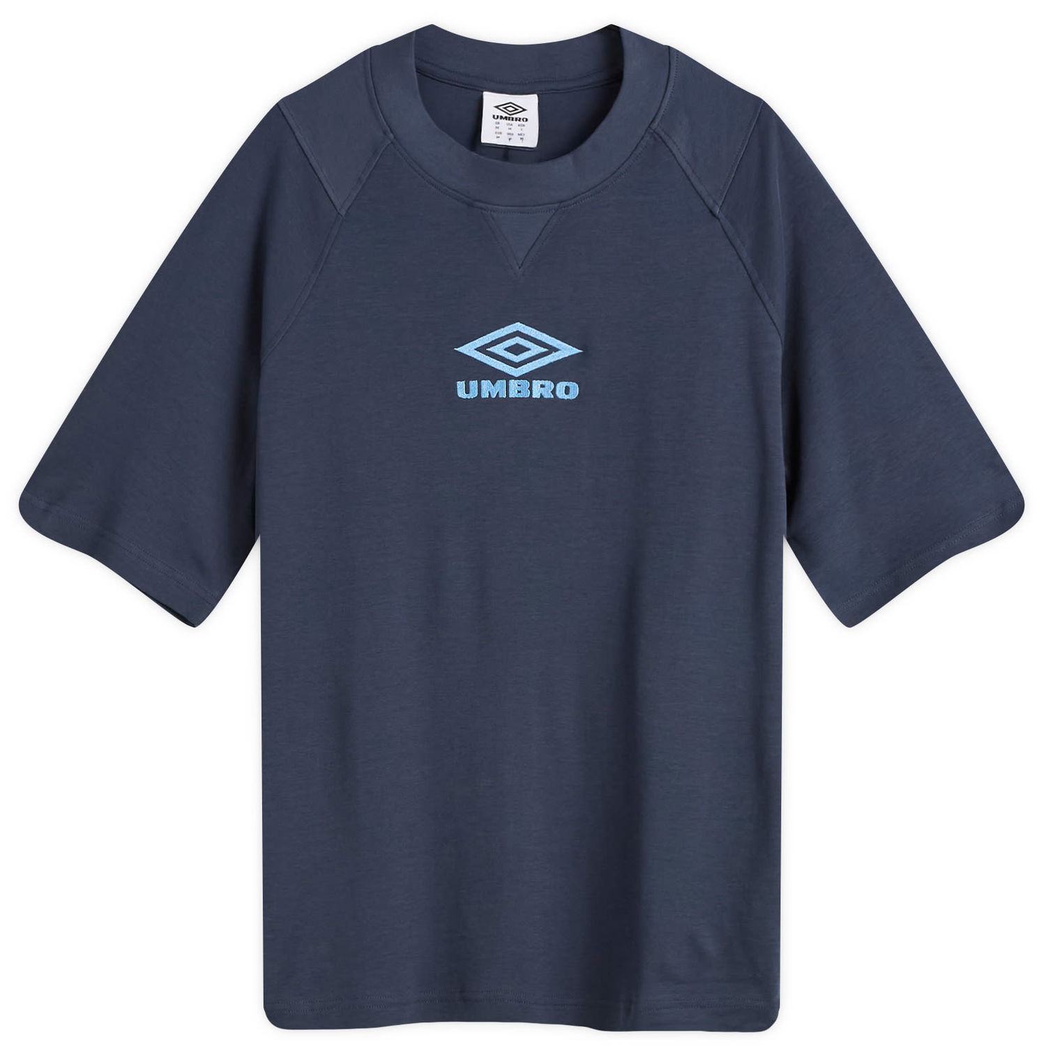 Тениска Umbro Iconic Boxy T-Shirt Тъмно синьо | 66710U-FSK, 1