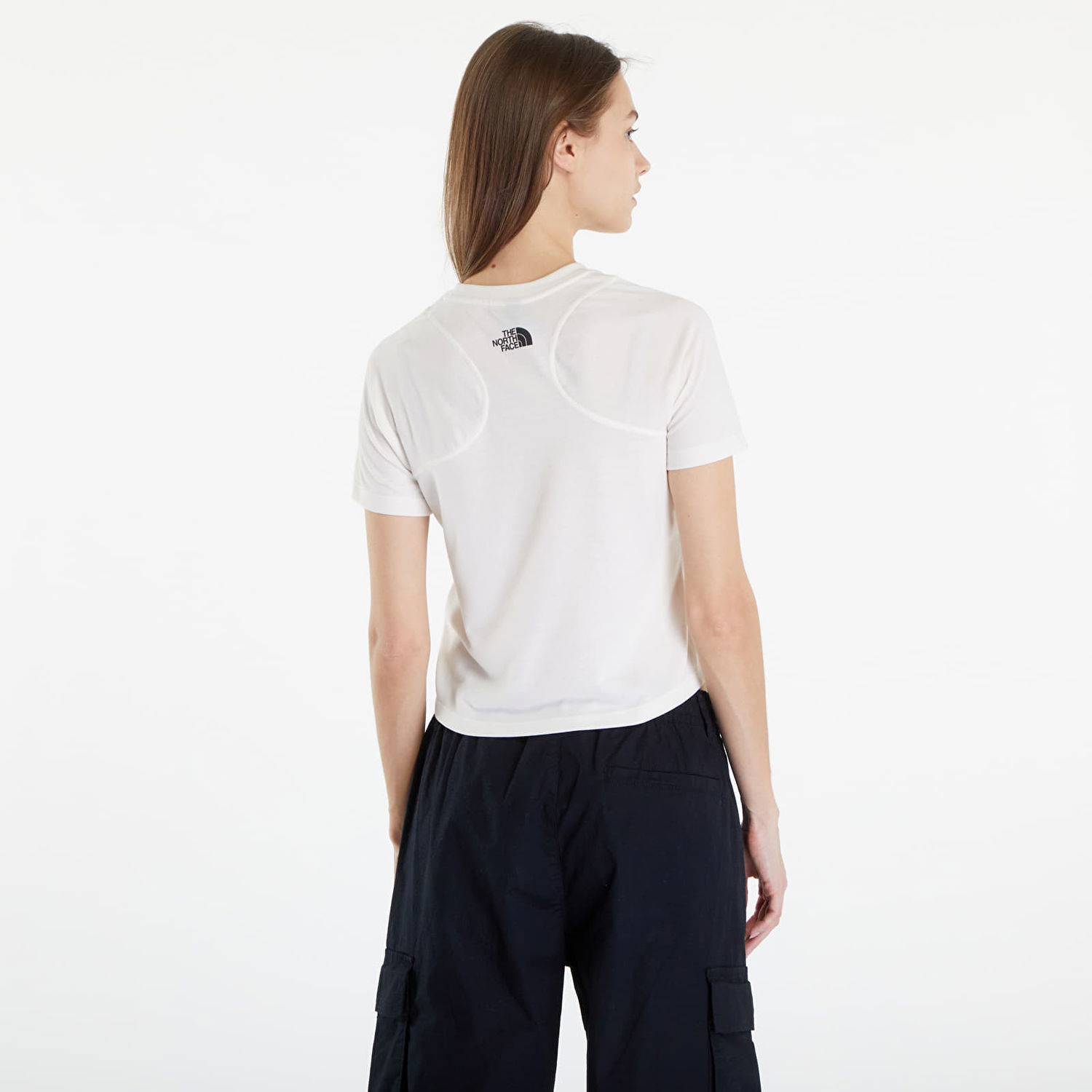 Тениска The North Face T-Shirt Foundation Raglan Tee White Dune Light Heather Бяло | NF0A87FNQNI1, 1
