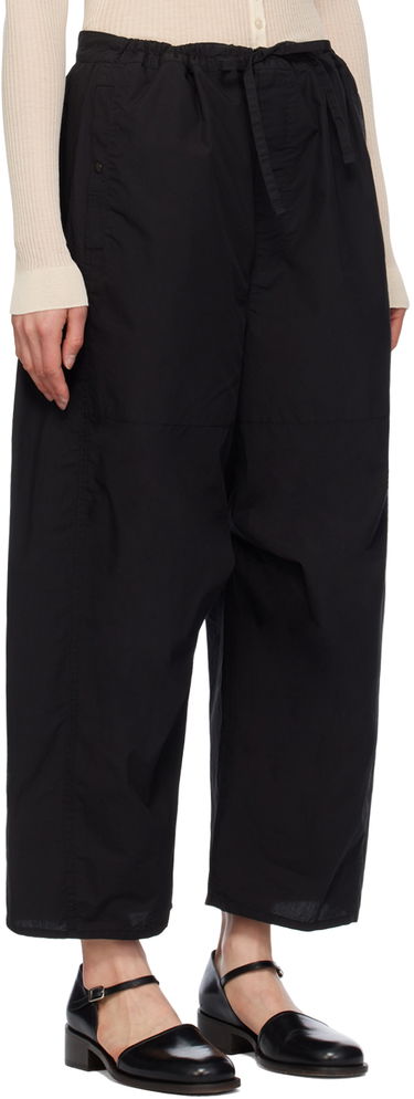 Панталони LEMAIRE Cropped Drawstring Trousers Черно | PA1110 LF1218, 1