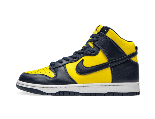 Скеитбординг Nike SB Dunk High SP "Michigan" 2020 Синьо | CZ8149-700