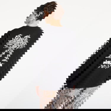 Тениска Brain Dead Brain Dead Skull Mech Long Sleeve T-Shirt Черно | BDF25T01004668BK01, 2