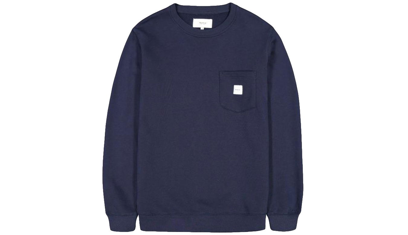 Суитчър Makia Square Pocket Sweatshirt Тъмно синьо | M41073_661, 1