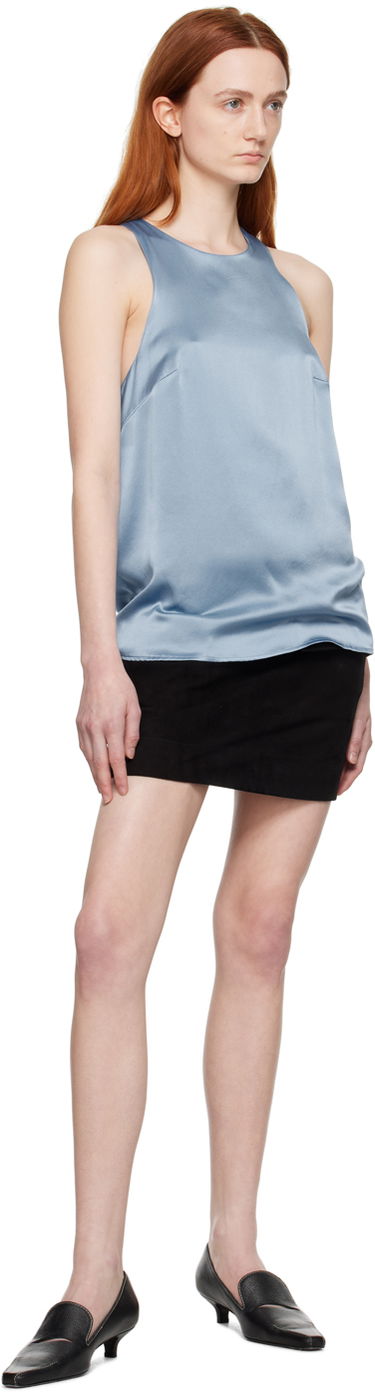 Потник Loulou de Saison Loulou de Saison Estor Silk Camisole Синьо | ESTOR, 3