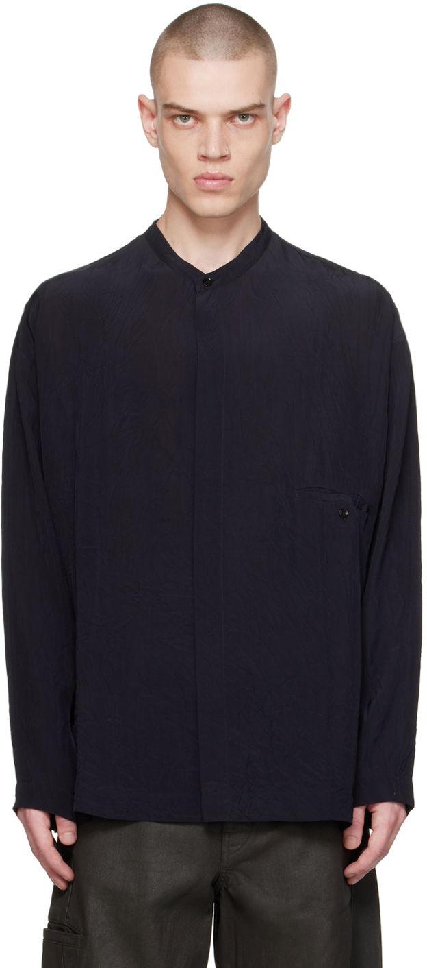 Риза LEMAIRE Lemaire Boxy Shirt Тъмно синьо | SH1076 LF1024, 0