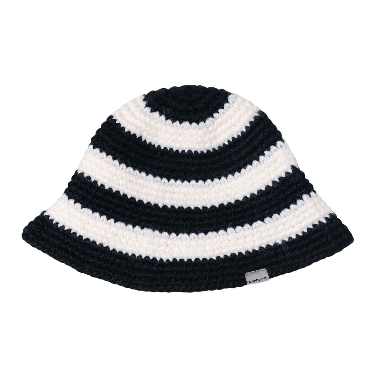 Шапка Carhartt WIP Jora Striped Crochet Bucket Hat Черно | A242045_3, 0