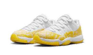Кецове и обувки Jordan Air Jordan 11 Low “Yellow Snakeskin” W Жълто | AH7860-107, 3