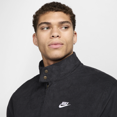 Яке Nike Club Corduroy Harrington Jacket men Windbreaker Черно | FZ0631-010, 3