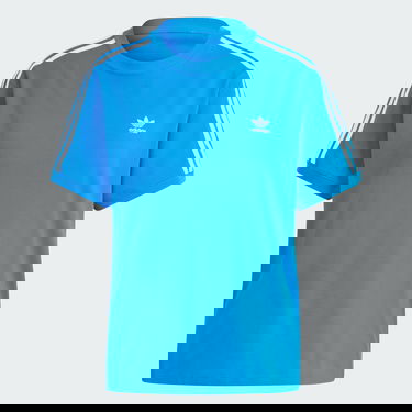 Тениска adidas Originals 3-Stripes T-shirt Синьо | IR8049, 4