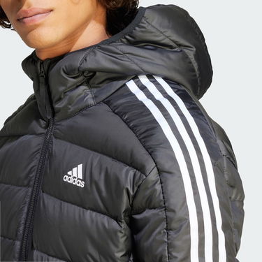 Яке adidas Originals Essentials 3-Stripes Light Down Черно | HZ8522, 6