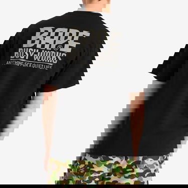 Тениска BAPE Reflector Industrial Logo T-Shirt, Size Large Черно | 001TEL301050M-BLK, 3