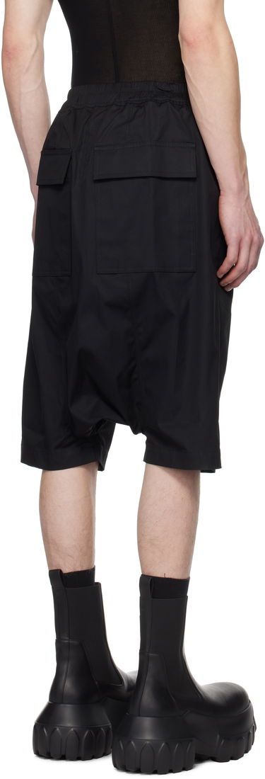 Къси панталони Rick Owens Rick Owens Hollywood Pods Shorts Черно | RU01E5384 TE, 2