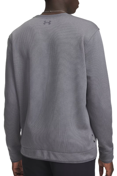 Суитчър Under Armour Textured Fleece Crewneck Top Сиво | 6003723-025, 2