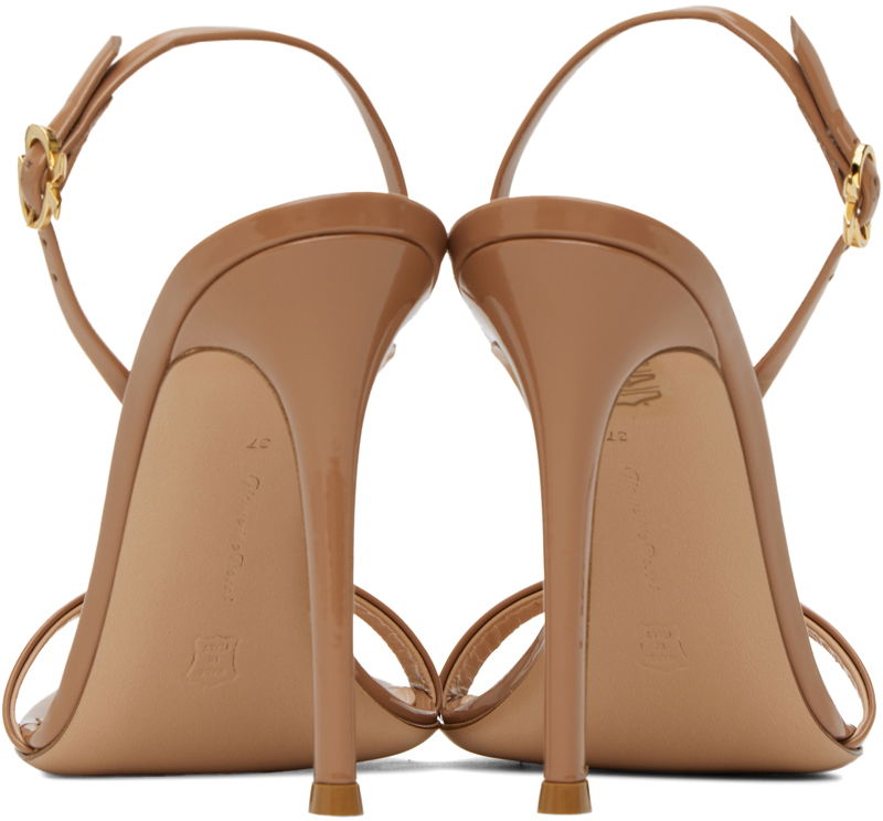Кецове и обувки Gianvito Rossi Rossi Ribbon Stiletto Sandals Бежово | G32088.15RIC.VER, 1