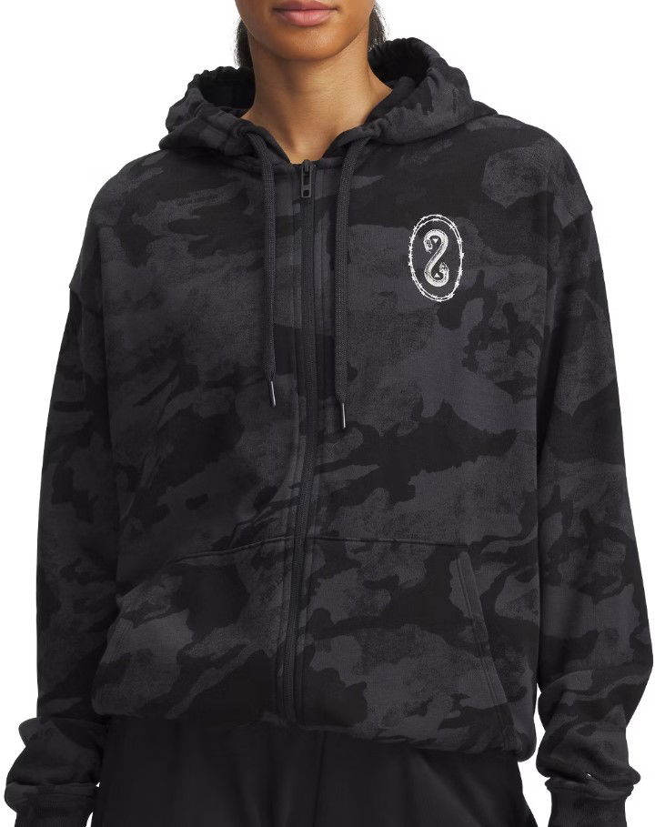Суитчър Under Armour Project Rock Heavyweight Full Zip Hoodie Черно | 1389708-001, 0