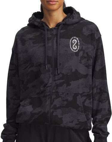 Суитчър Under Armour Project Rock Heavyweight Full Zip Hoodie Черно | 1389708-001, 0
