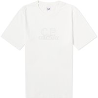 Тениска C.P. Company Embossed Logo T-Shirt Бяло | 15CMTS119A-005100W-103, 1