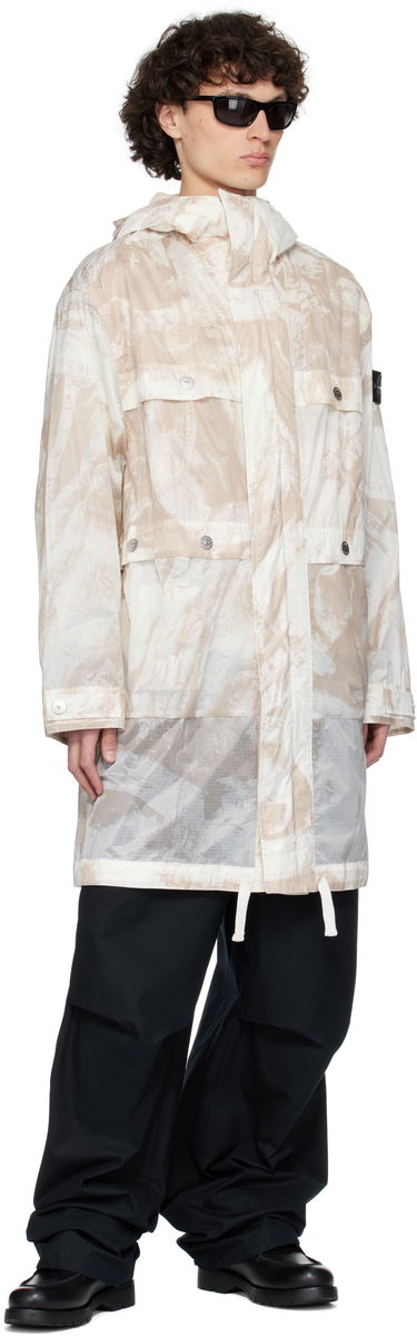 Парка Stone Island Stone Island UV-Reactive Scan Camo Ripstop Parka Бежово | K1S15 7100011 S00E2, 4