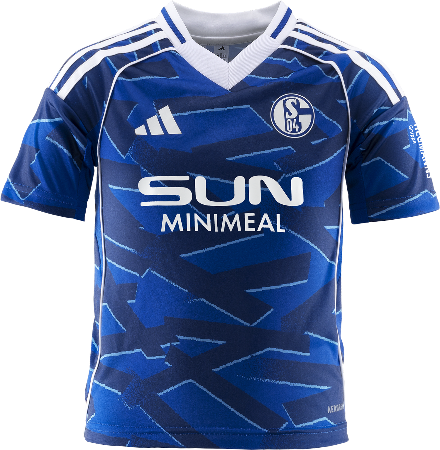 Фланелка adidas Originals FC Schalke 04 Home Jersey 2025/26 Kids Синьо | 6s04ji7224, 0