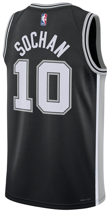 Фланелка Nike Dri-FIT NBA Swingman San Antonio Spurs Icon Edition 2022/2023 Черно | DN2022-012, 2