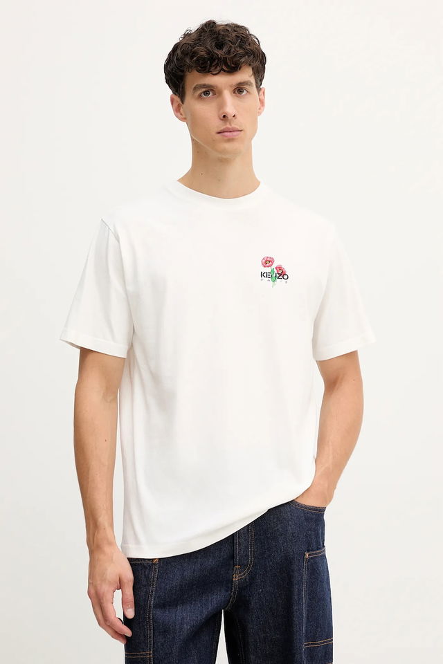 Kenzo Floral Applique T-Shirt