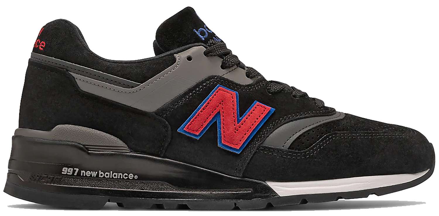 Кецове и обувки New Balance 997 Made in USA City of Angels "Black/Red" Черно | M997BB2, 0