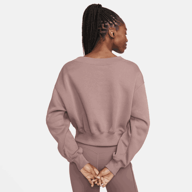 Суитчър Nike Sportswear Phoenix Fleece Sweatshirt Розово | FN3651-208, 3