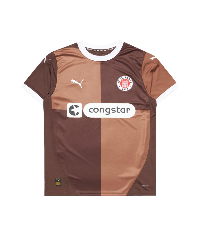 Фланелка Puma FC ST. PAULI 24/25 Home Jersey Кафяво | 778638-01