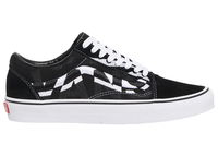 Old Skool Statement Black White
