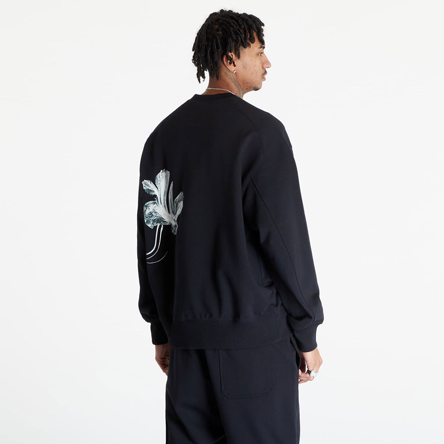 Суитчър Y-3 Graphic French Terry Crewneck Sweatshirt UNISEX Черно | IN4337, 1