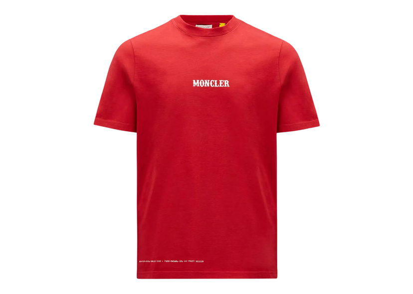 Тениска Moncler Hiroshi Fujiwara x Fragment Circus Motif T-Shirt Червено | H209U8C00003M235345R