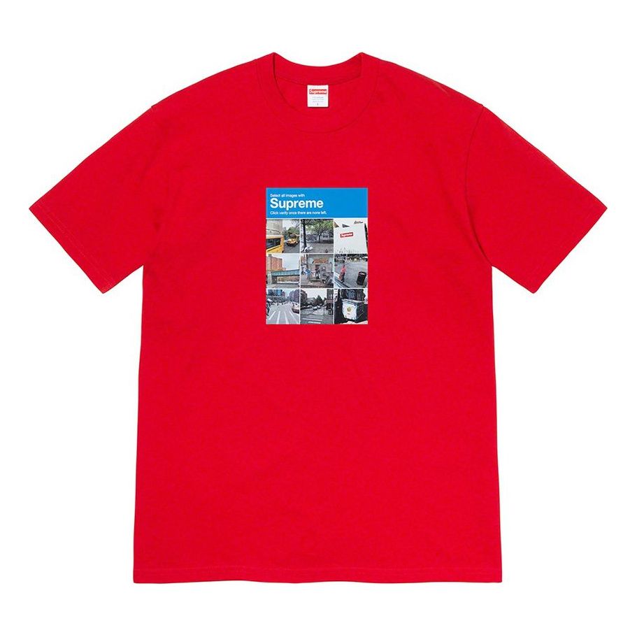 Тениска Supreme Verify Logo Graphic T-Shirt Червено | SUP-FW20-001, 0