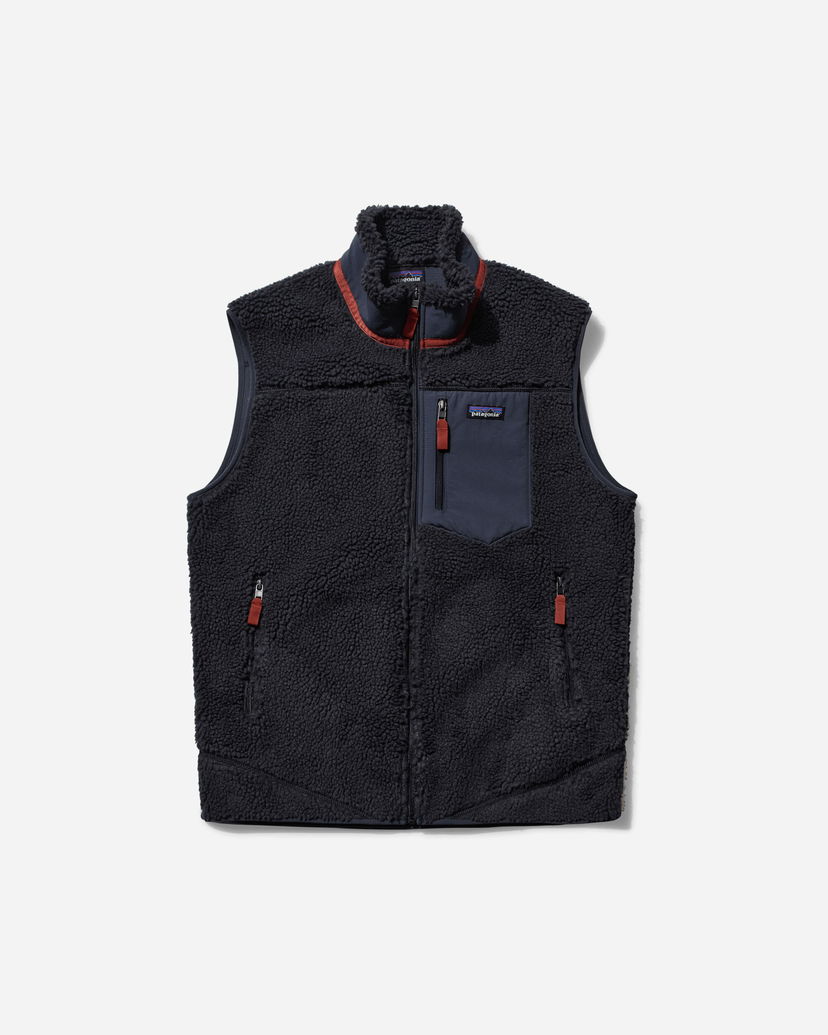 Жилетка Patagonia Classic Retro-X Vest Smolder Blue Тъмно синьо | 23048 SMDB