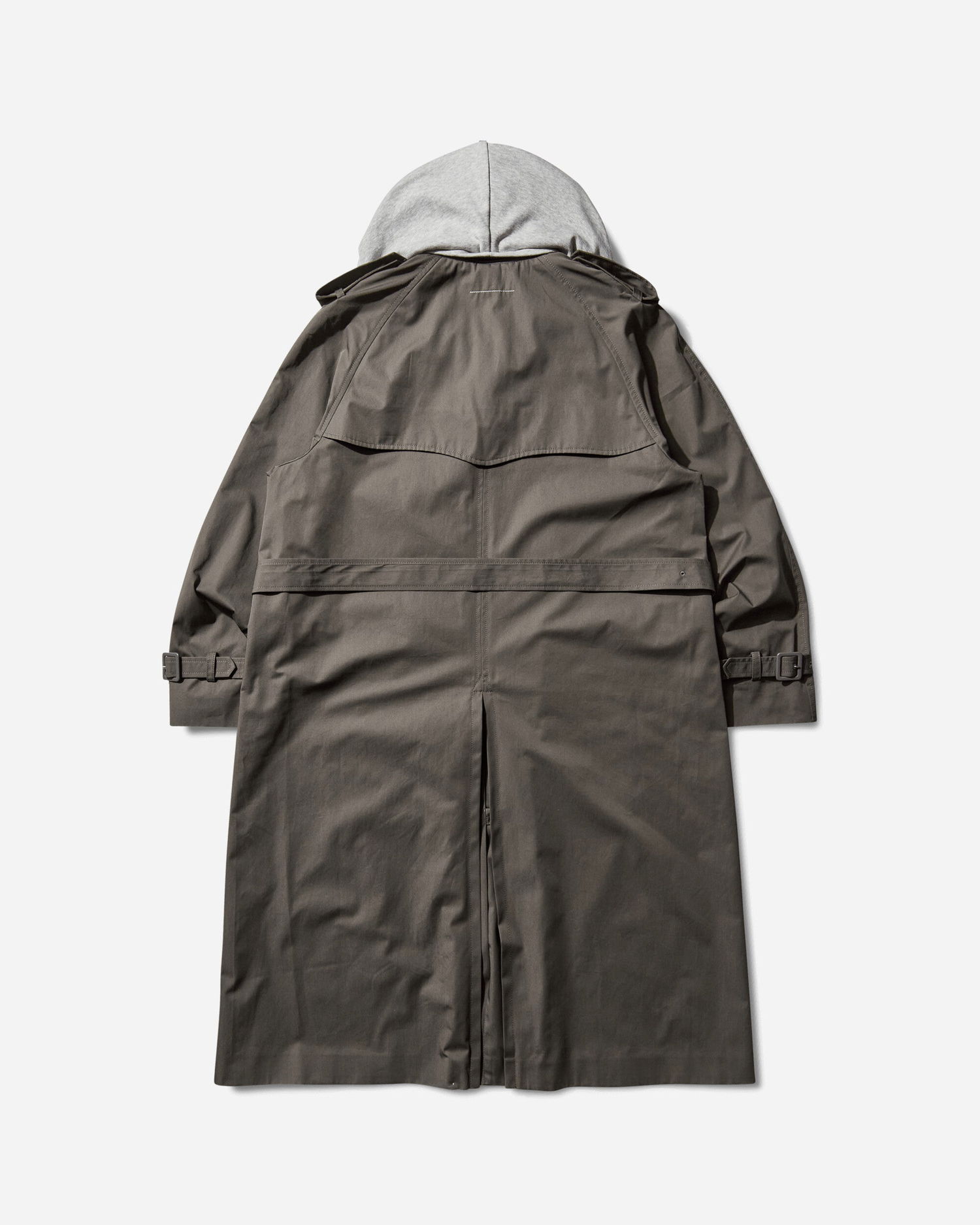 Тренчкот Maison Margiela Hooded Trench Coat Сиво | SH0AH0005 860, 0