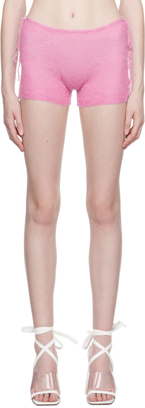 Guizio Side Tie Shorts
