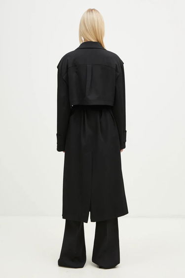 Тренчкот JW Anderson JW Anderson Oversize Trench Coat Черно | CO0310.PG0011.999, 2