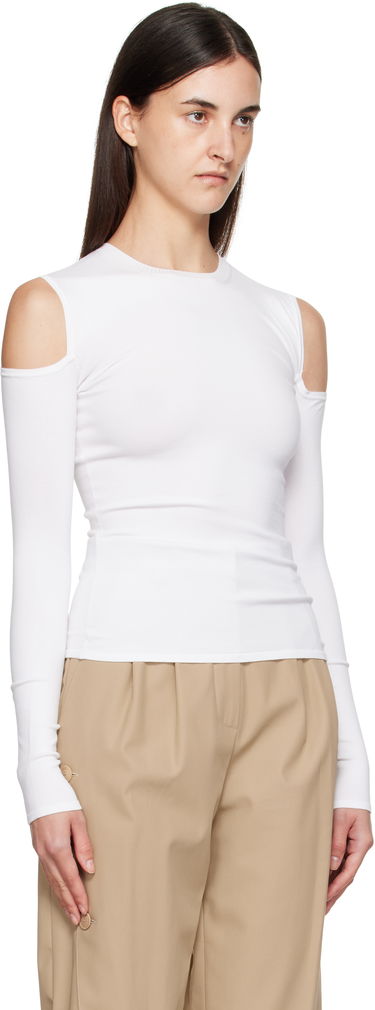 Тениска Max Mara Max Mara Vik Cold-Shoulder Top Черно | 2511361092600, 4