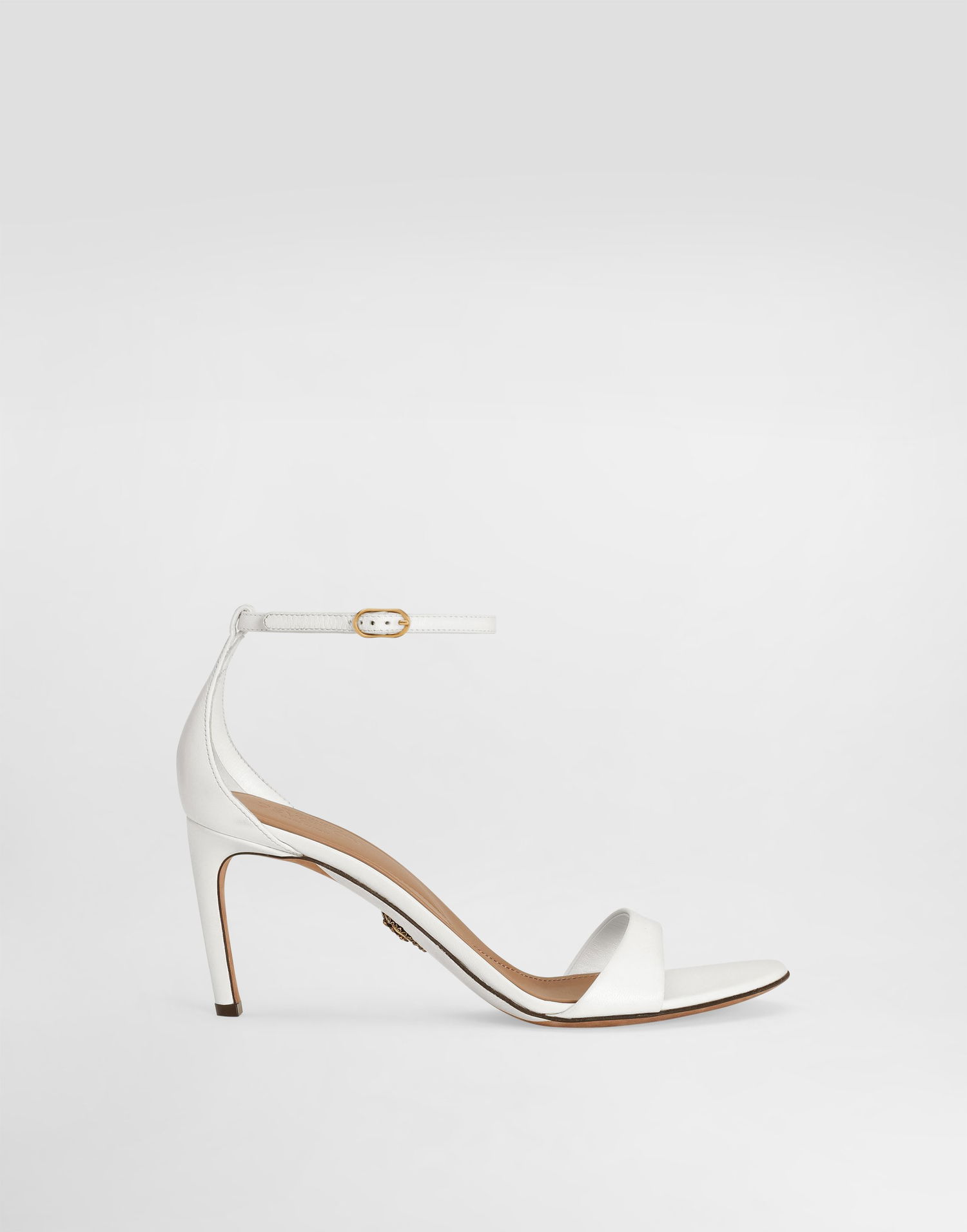 Аксесоари Dolce & Gabbana Dolce & Gabbana Polished Goatskin Heeled Sandals Бяло | CR1774A573880002, 0