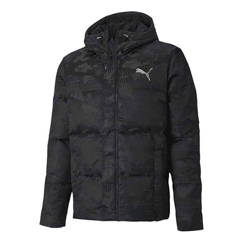 Пухо яке Puma Camo Down Jacket Черно | 585532-01