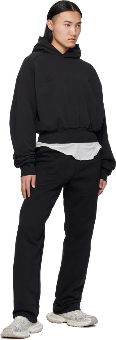 Суитчър Entire Studios Double Double Cropped Hoodie Черно | ES2367SO, 3