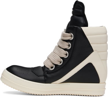 Кецове и обувки Rick Owens Rick Owens Hollywood Jumbolace Geobasket Черно | RU01E5898 LLPPW2, 2