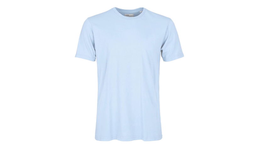 Тениска Colorful Standard Classic Organic T-Shirt Синьо | CS1001-PB