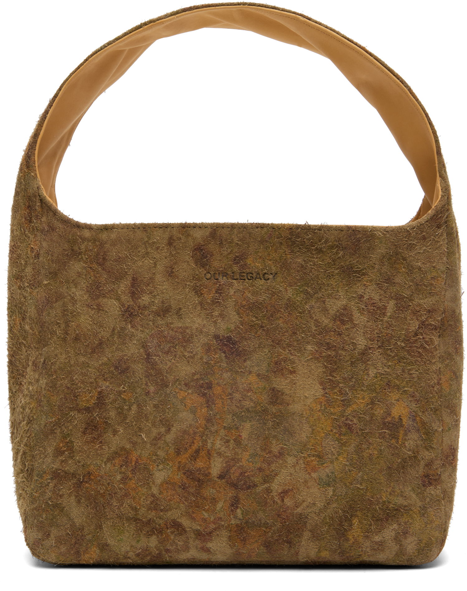 Голяма пазарска чанта OUR LEGACY Brick Bag Зелено | A4248BPD, 0