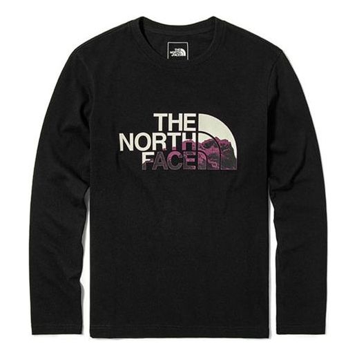 Тениска The North Face Long Sleeve Graphic T-Shirt Черно | NF0A5AZG-JK3