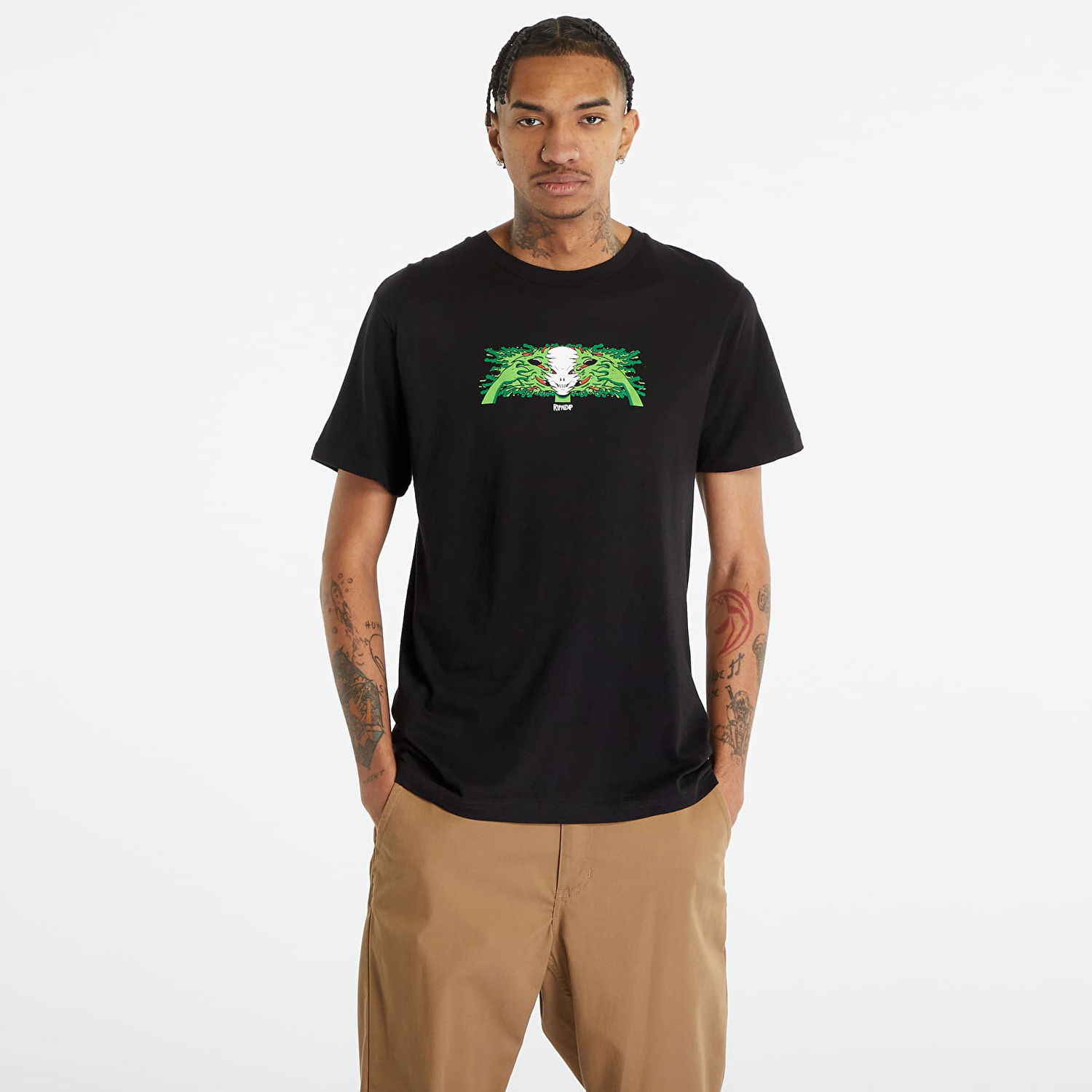 Тениска RIPNDIP Skull Face Tee Черно | RND9957, 0