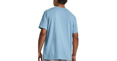 Тениска Under Armour UA Logo EMB Heavyweight Синьо | 1373997-490, 1