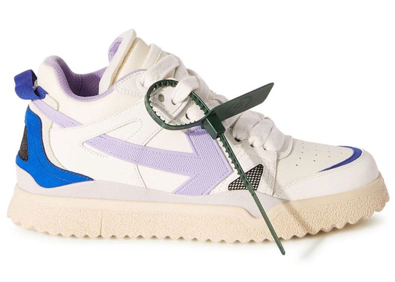 Кецове и обувки Off-White Sponge Mid Top White Lilac Purple Blue Бяло | OWIA271F23LEA0010136, 0