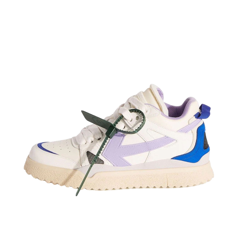 Кецове и обувки Off-White Sponge Mid Top White Lilac Purple Blue Бяло | OWIA271F23LEA0010136