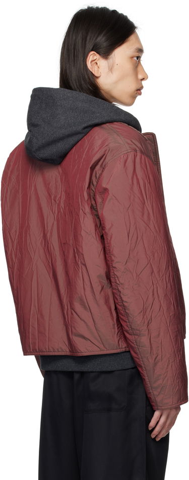 Яке OUR LEGACY Our Legacy Slight Hooded Jacket Бургунди | M4251SS, 2