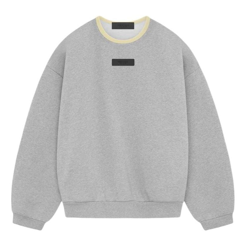 Пуловер Fear of God Essentials Crewneck Sweatshirt Сиво | 192SP244686F, 0